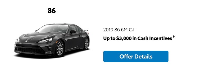 St-Hubert Toyota Promotion 2019 86 6M GT March 2020